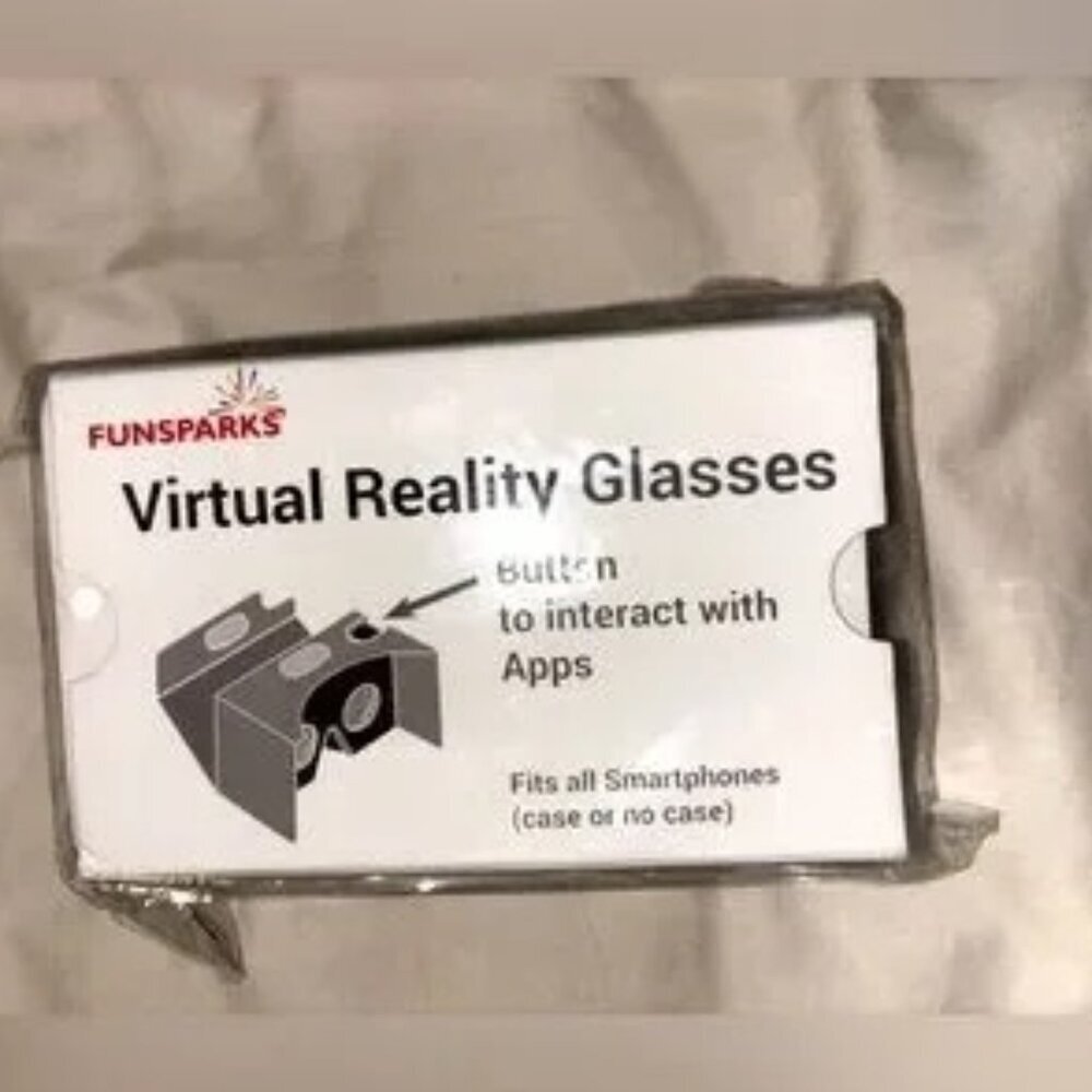 NEW Funsparks digital virtual reality glasses 👓 compatible w/ your smart phone